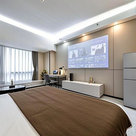 Yu Manju High-Floor Huge-Screen Audiovisual Hotel-Guangzhou Tower Zhujiang New Town Sports West Road Branch Εξωτερικό φωτογραφία