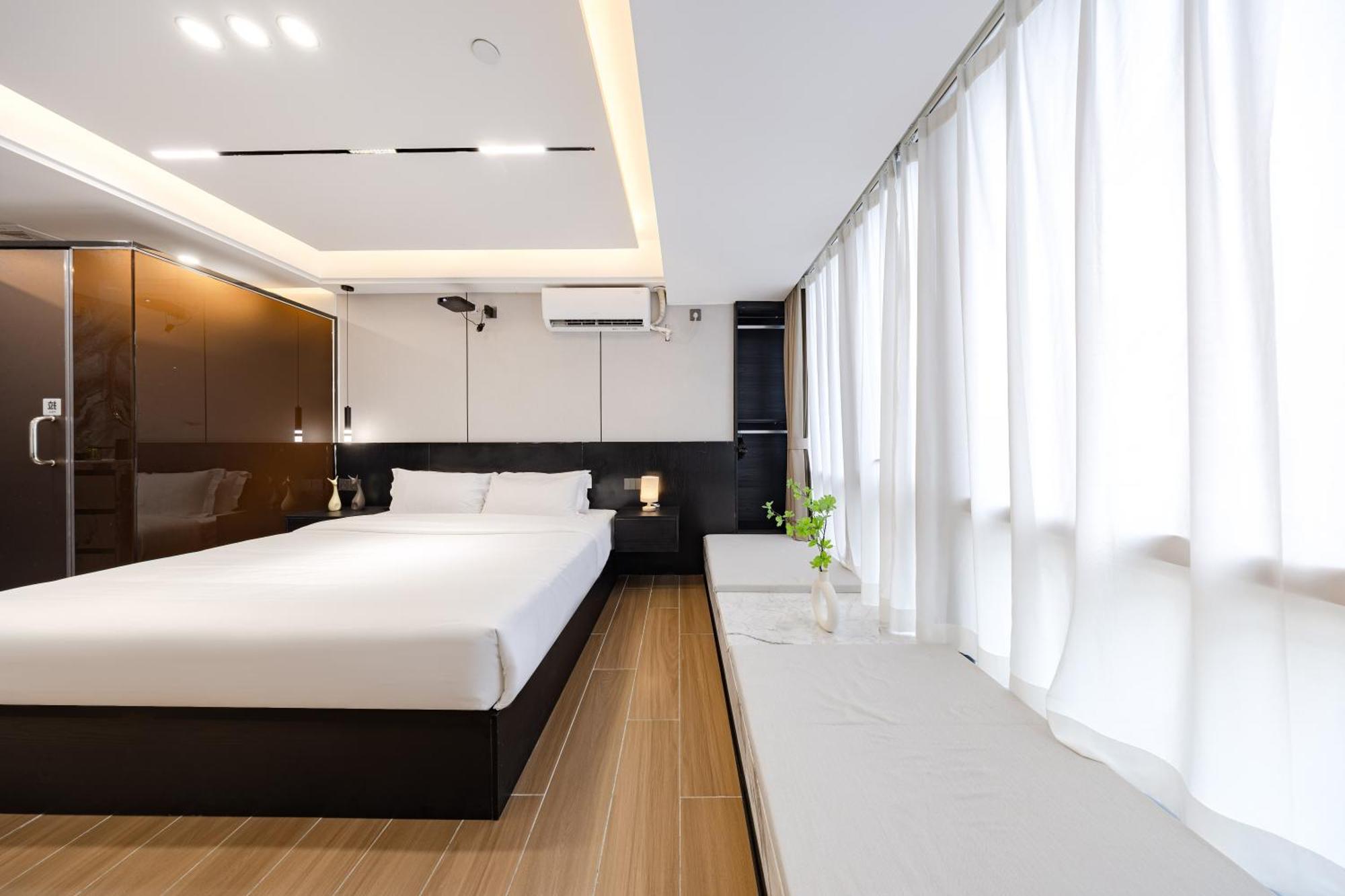 Yu Manju High-Floor Huge-Screen Audiovisual Hotel-Guangzhou Tower Zhujiang New Town Sports West Road Branch Εξωτερικό φωτογραφία