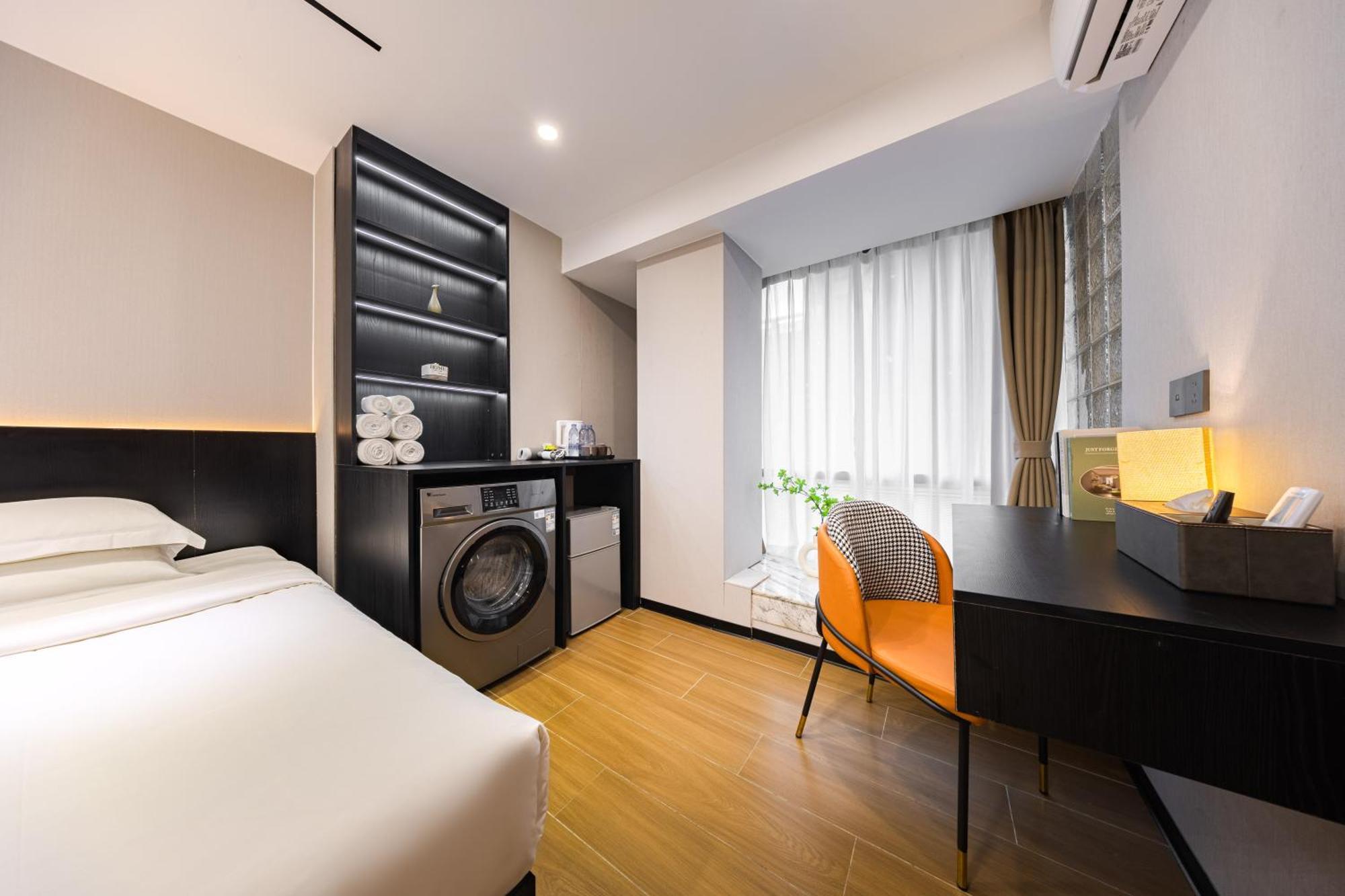 Yu Manju High-Floor Huge-Screen Audiovisual Hotel-Guangzhou Tower Zhujiang New Town Sports West Road Branch Εξωτερικό φωτογραφία