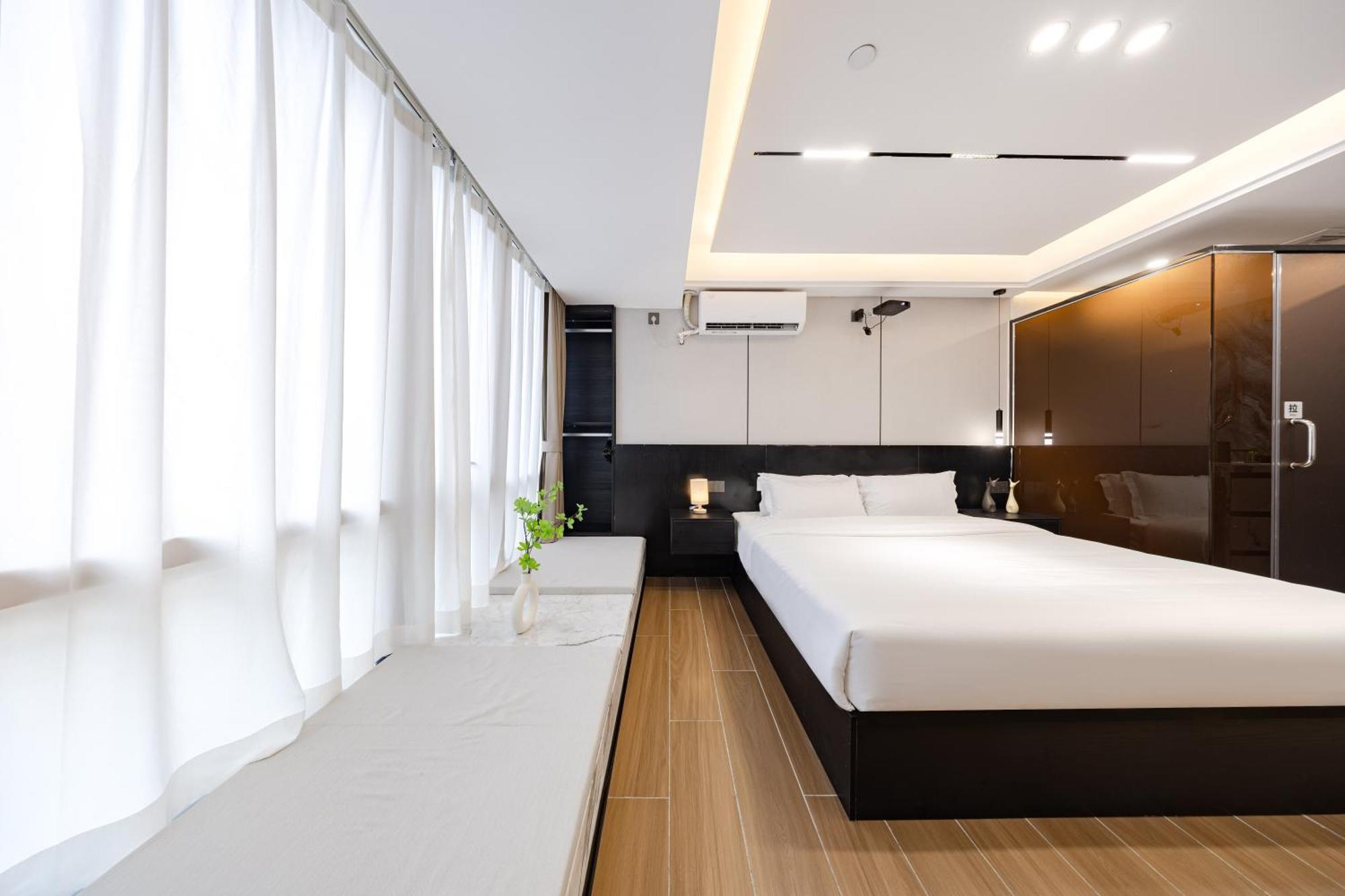 Yu Manju High-Floor Huge-Screen Audiovisual Hotel-Guangzhou Tower Zhujiang New Town Sports West Road Branch Εξωτερικό φωτογραφία