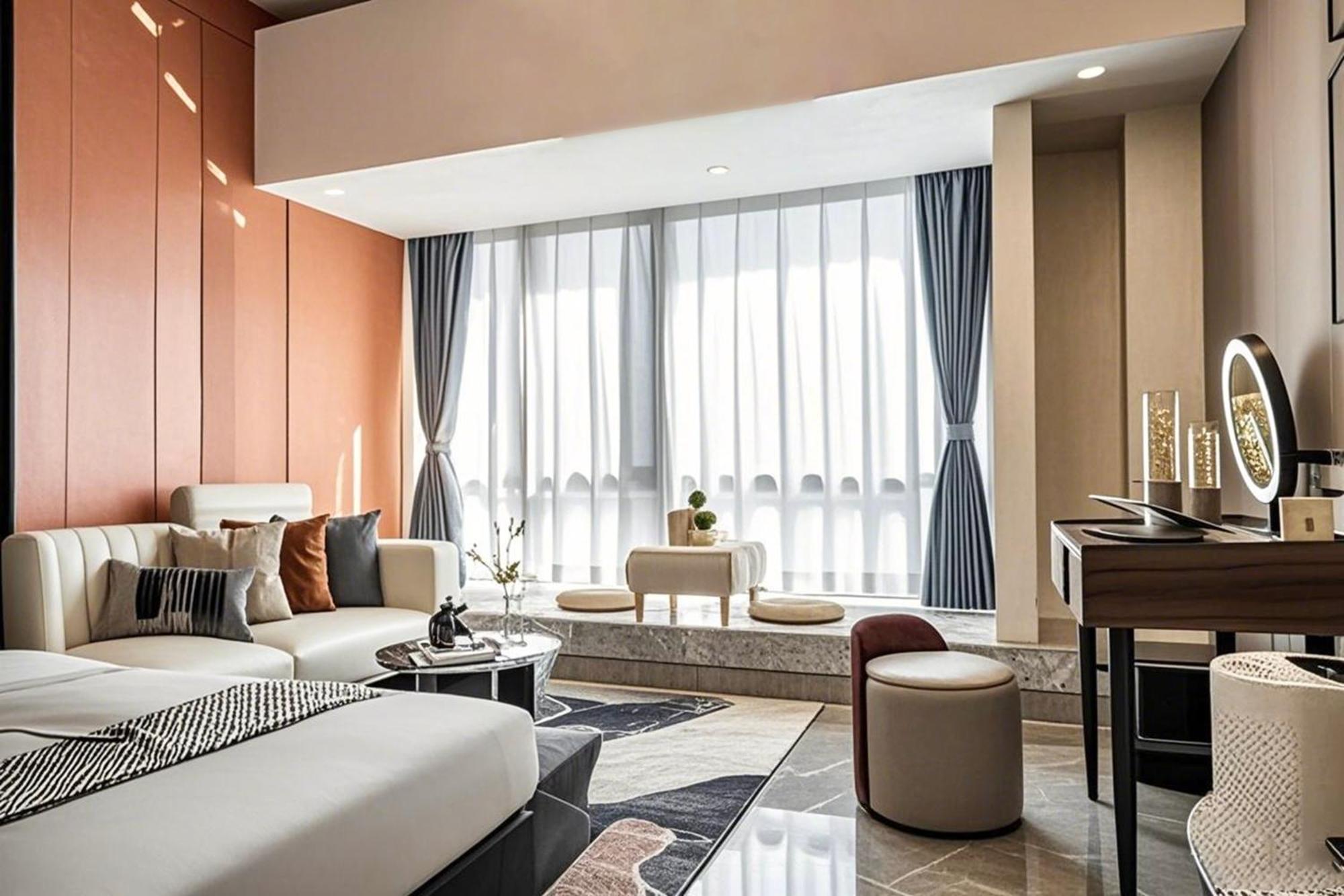Yu Manju High-Floor Huge-Screen Audiovisual Hotel-Guangzhou Tower Zhujiang New Town Sports West Road Branch Εξωτερικό φωτογραφία