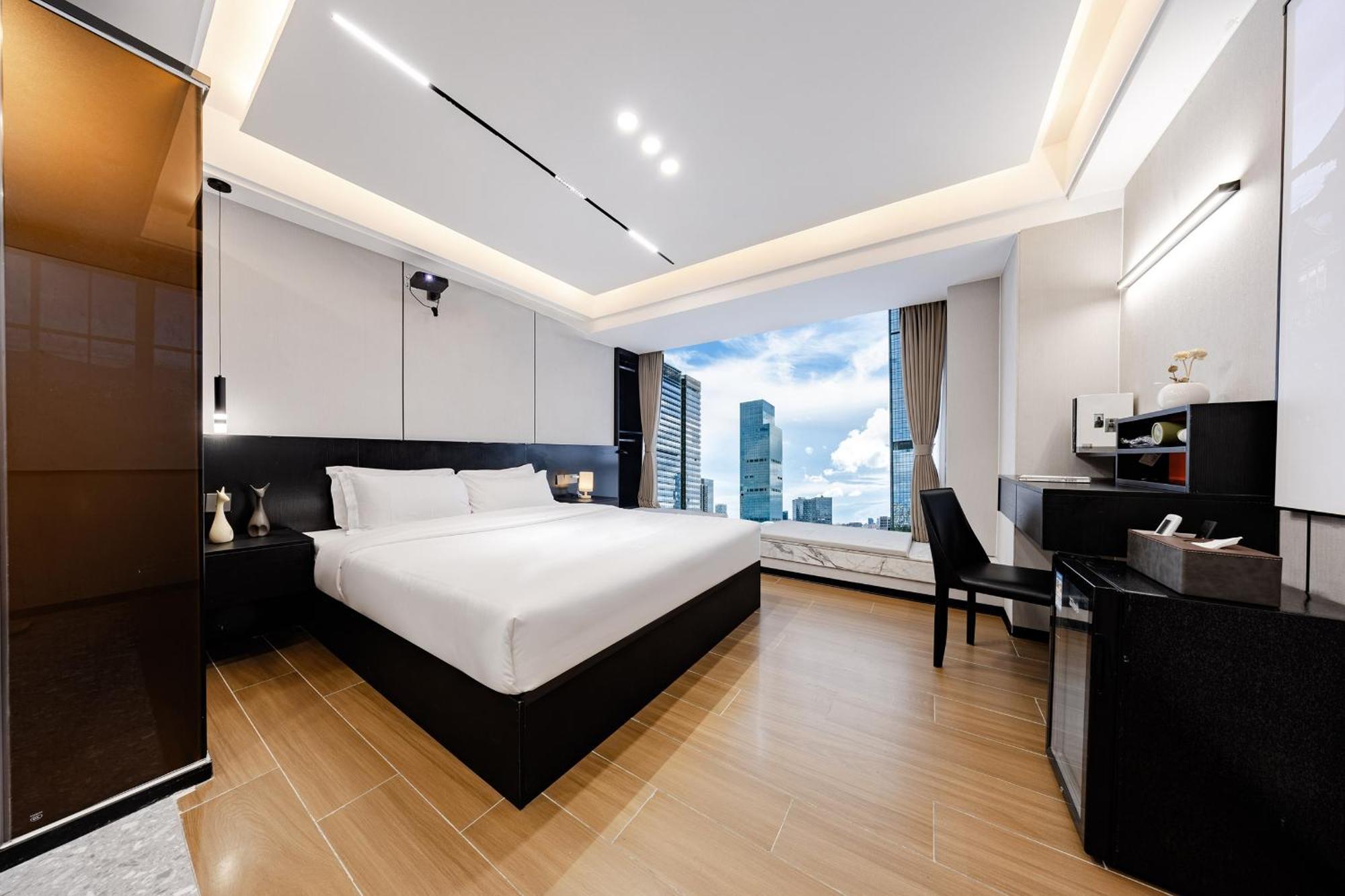 Yu Manju High-Floor Huge-Screen Audiovisual Hotel-Guangzhou Tower Zhujiang New Town Sports West Road Branch Εξωτερικό φωτογραφία